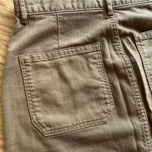 Gap Khaki Button down midi skirt size 4 - Picture 4 of 5